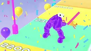 Balloon Pop Runner 3D  - All Levels 50