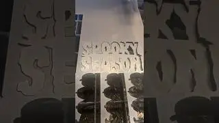 ⚡️Plasma Cutting Signs for Spooky Season⚡️#maker #tools #plasmacutting #etsy #metalart #halloween