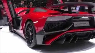 Lamborghini Aventador SV - Geneva Motorshow 2015