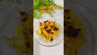 PERFECT SNACK: Crunchy Corn Fries + chilli oil 🌽🔥 #shorts #nikitashah #saltinall #friesrecipe