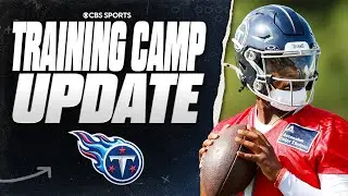 Titans Training Camp UPDATE: Hype around rookie QB Cam Ward, growth in Year 2 for Brian Callahan