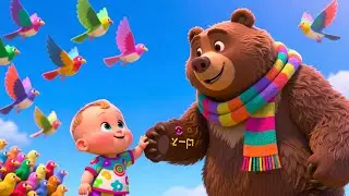 Bear&rsquo;s 123 Balloon Sky 🎈🔢 Fun Counting Song | Learn Numbers with Toddlers