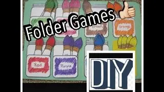 DIY Folder Games! Have fun moms.