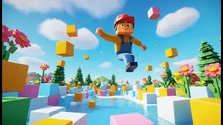 Roblox Silly Builder Jumped on Floating Ic | Nursery Rhymes for Kids & Baby Songs