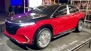 Mercedes-MAYBACH EQS SUV 2023 - КРАСИВЫЕ ДЕТАЛИ ночью