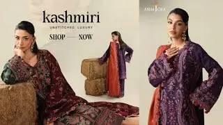 Asim Jofa Kashmiri Collection| Asim Jofa Unstitched Luxury Winter Collection'25| l Wear Asim Jofa| 