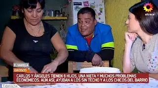 GROSOS: Carlos y Ángeles ayudan a los sin techo