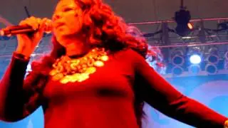 Syleena Johnson performing 