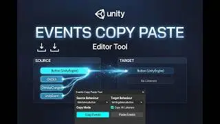 Events Copy Paste | Unity Editor Tool