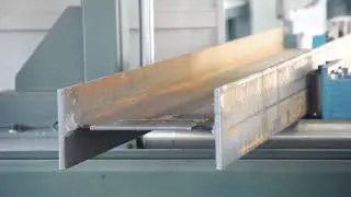 I-Beam plasma marking processing
