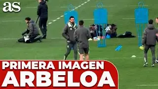 La PRIMERA IMAGEN de &Aacute;LVARO ARBELOA como NUEVO ENTRENADOR del REAL MADRID | D&Iacute;A 1