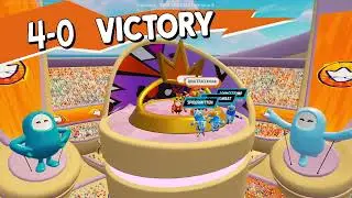 Playing the new FORTNITE FALL GUYS GAME!!!!!