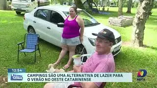 Camping atrai adeptos em Guatambu e refor&ccedil;a turismo de natureza em SC