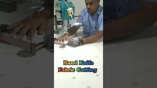 Band Knife Fabric Cutting #bandknife #fabriccuttingmachine #fabriccutting #cuttingmachine