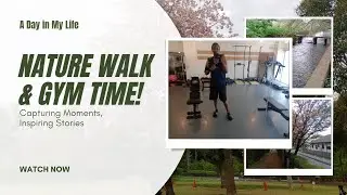 🌿 A Day at Social Residence Haijima – Nature Walk & Gym Time! 💪 🌿
