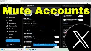 How To Mute Accounts on Twitter (X) [Guide]