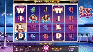MegaJackpots Ocean Belles - Game Play Video