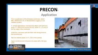 W  R  Meadows Inc    Pre Applied Underslab Waterproofing Membrane