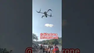 #landing on #hand #drone #dji #air3 #shorts @djifandrone
