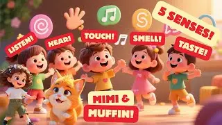 &ldquo;👀 The 5 Senses Song for Kids | Learn Sight, Sound, Smell, Taste & Touch 🎶😄&rdquo;