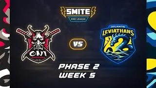 SMITE PRO LEAGUE: Воины Они против Левиафанов ФАЗА 2 &mdash; НЕДЕЛЯ 5