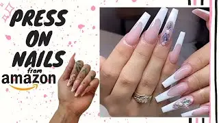Long Press On Nails from Amazon - How I get mines to last 2 weeks