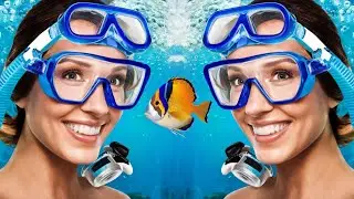 Two super cute friends went snorkeling for half a day at Hon Mun Island