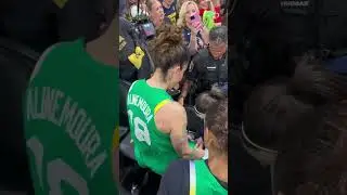 Brazil&rsquo;s Players Are Fangirling Over Caitlin Clark! Autographs, Jerseys & All  #WNBA
