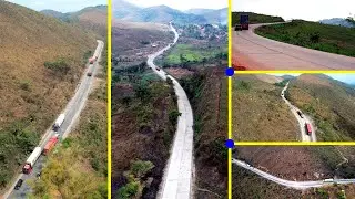 RN1 : Le d&eacute;fi des chauffeurs congolais, plus de 50 tonnes &agrave; transporter sur des montagnes, ravins...