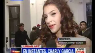 C5N - MODA: URBAN ART [HABLA MERCEDES LA NOVIA DE CHARLY GARCIA]
