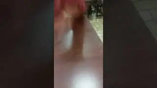 Hand hitting a table O.O