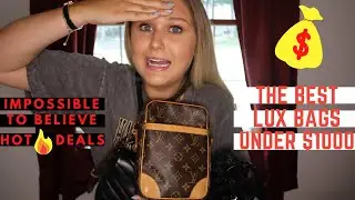 LUXURY HANDBAGS UNDER $1000 2020 | beginner luxury bag wishlist under 1000 USD & how to get deals