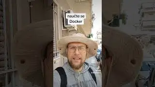 Archeolog těžko shání práci.Informatik co ovládá #docker práci sežene jednoduše.