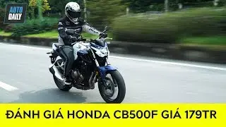 Chạy thử và đánh giá Honda CB500F: Nakedbike 500 phân khối vừa túi tiền |Honda CB500F Review|