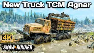 New Truck TCM Agnar In SnowRunner Season 14 #snowrunner #truck #4k