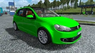 [ETS 2 Mod] Volkswagen Golf 5 v1.1 | Euro Truck Simulator 2 1.30