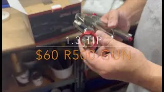 R500 Paint Gun UNBOXING & FIRST SPRAY! (Automotive Game Changer?)