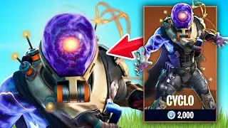 CYCLO Skin Gameplay in FORTNITE!