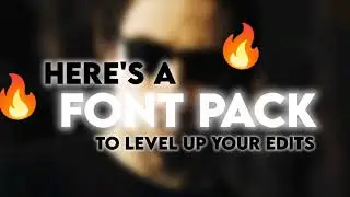 Font pack🗿. popular fonts to use in edits 2026.#fonts