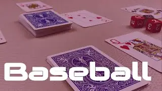 Baseball - a two player pitch and hit card game