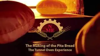NME Lebanese/Arabic Pita Bread Baking Tunnel Oven فرن المخبز العربي اللبناني بيت نار نفق آلي