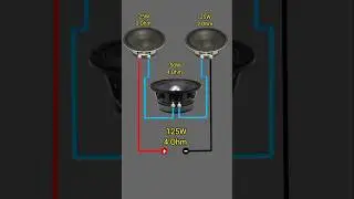 Speaker series wiring #khairunelectronicsbd  #diy #youtubeshorts #shortsfeed #trending