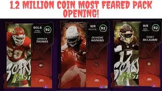 1.2 MILLION COIN MOST FEARED PACK OPENING! MADDEN 21