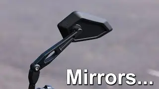 Sporty New Svartpilen 401 Mirrors (Tarmac Raptor Mirror Review)