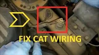 How To Fix Cat Wiring and Connectors.  Install Deutsch and AmpSeal connectors.