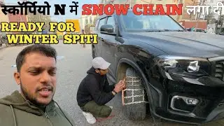 !! FINALLY WINTER SPITI 🚗PREPARATION🥶 DONE 🥶SNOW ⛓️CHAIN SAB LE LI @bittoovlog2.0 