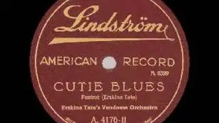 Erskine Tate's Vendome Orchestra: CUTIE BLUES (1923)