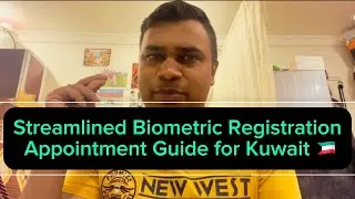 How to Register an Online appointment for Biometric in Sahel app Kuwait ||Step by Step Explanation