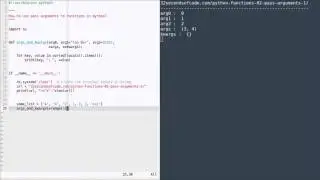 How to pass arguments to functions in Python? Functions in Python part 02.
