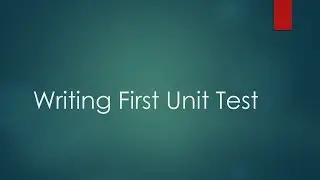 Writing our first Unit Test using NUnit and NSubstitute